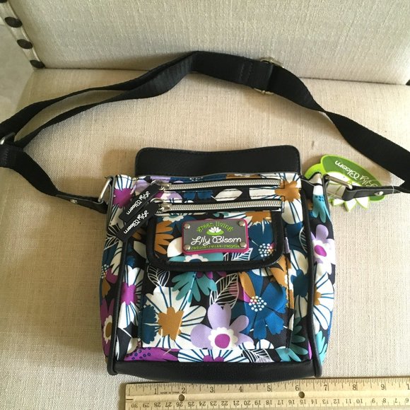 Lily Bloom Handbags - Lily Bloom Crossbody Bag Flowers New
